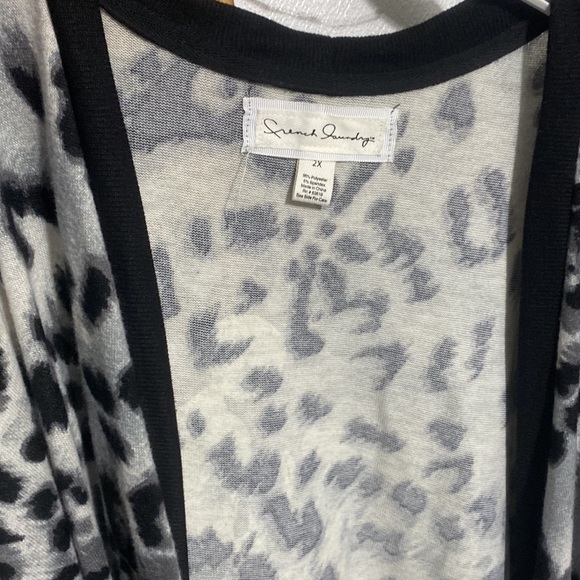 French laundry 5% spandex Jack & Sally cardigan 2X+CROCS Platforms sz9 - Picture 10 of 17